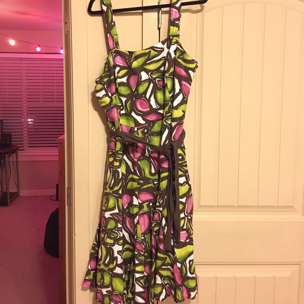 Dress and coverup.